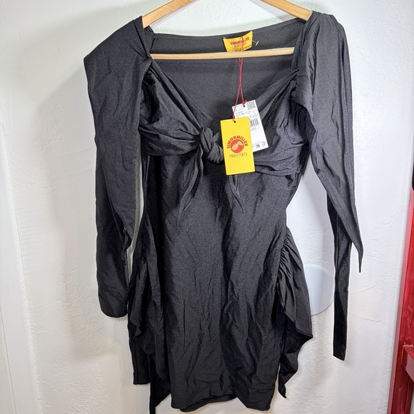 Simon Miller Dresses & Skirts - NWT Simon Miller x Mango Mini Dress SZ 8 Fairy Core Goth Whimsical Dark Feminine